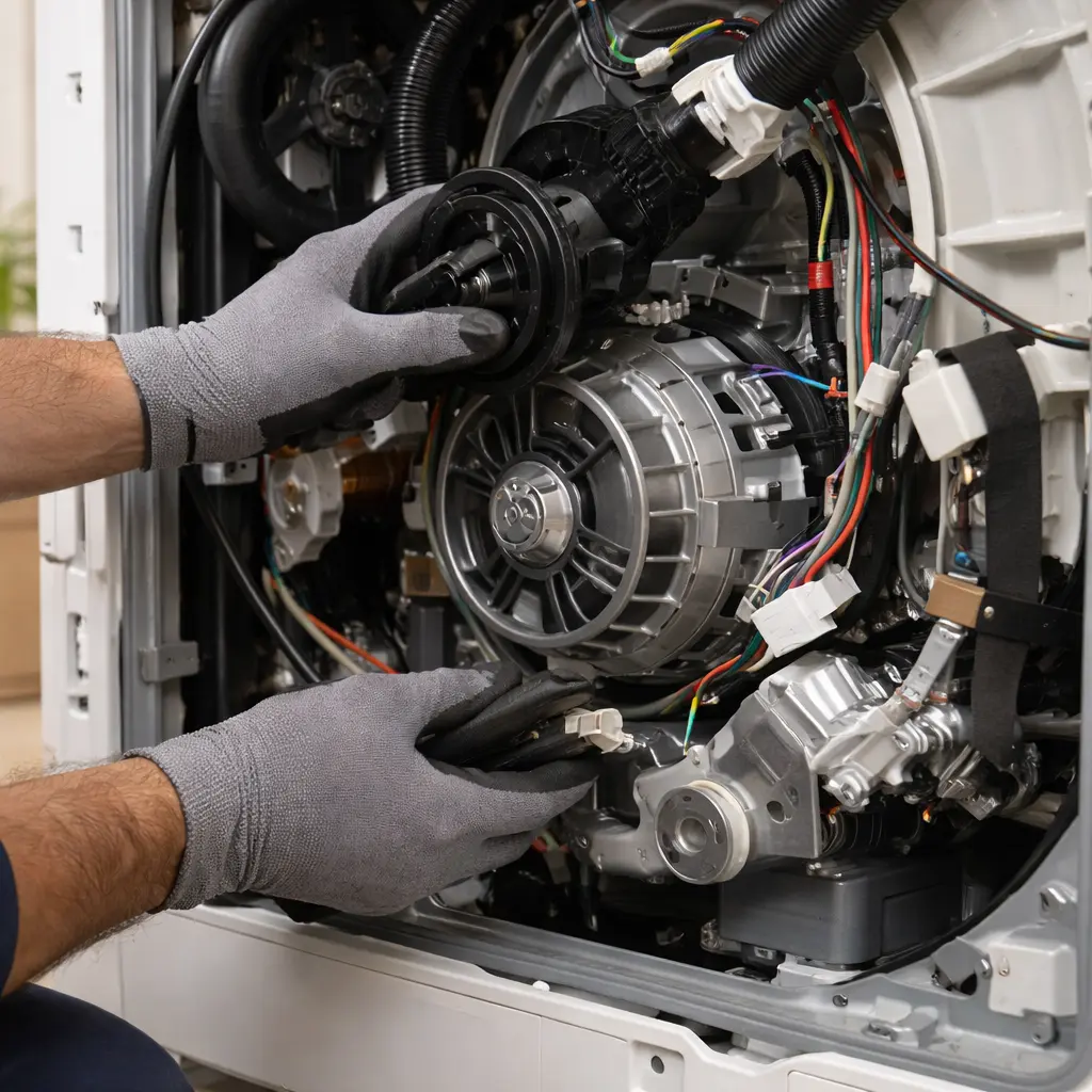 تعمیر فوری لباسشویی اسنوا در منزل؛ راه حل مشکلات رایج بدون دردسر